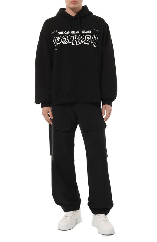 фото Хлопковое худи dsquared2