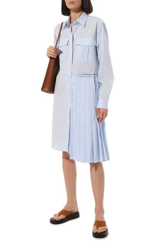 фото Хлопковое платье dries van noten