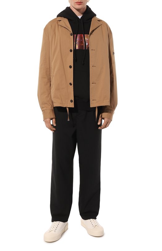 фото Текстильные кеды jil sander