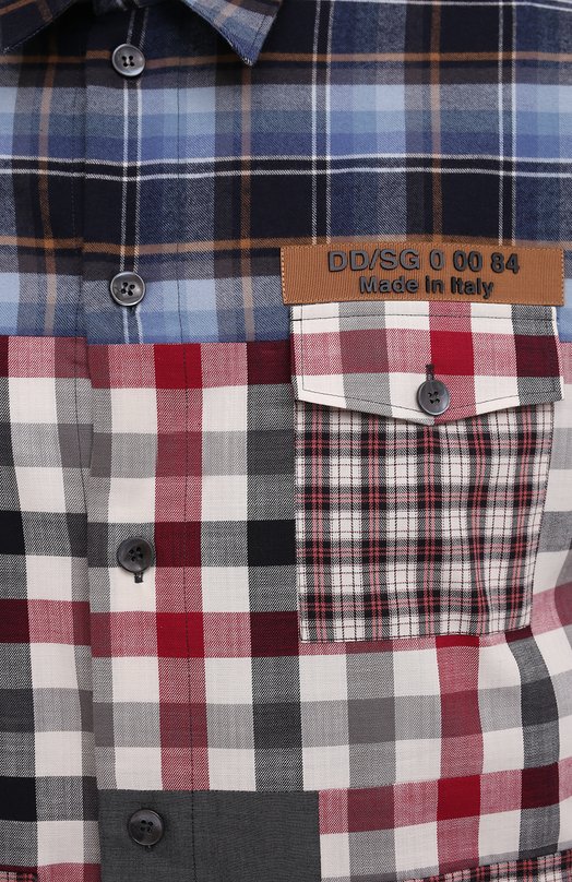 фото Хлопковая рубашка dolce & gabbana