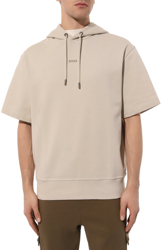 фото Хлопковое худи boss