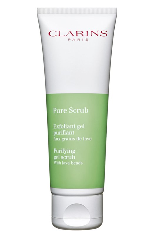 фото Матирующий отшелушивающий гель для лица pure scrub (50ml) clarins