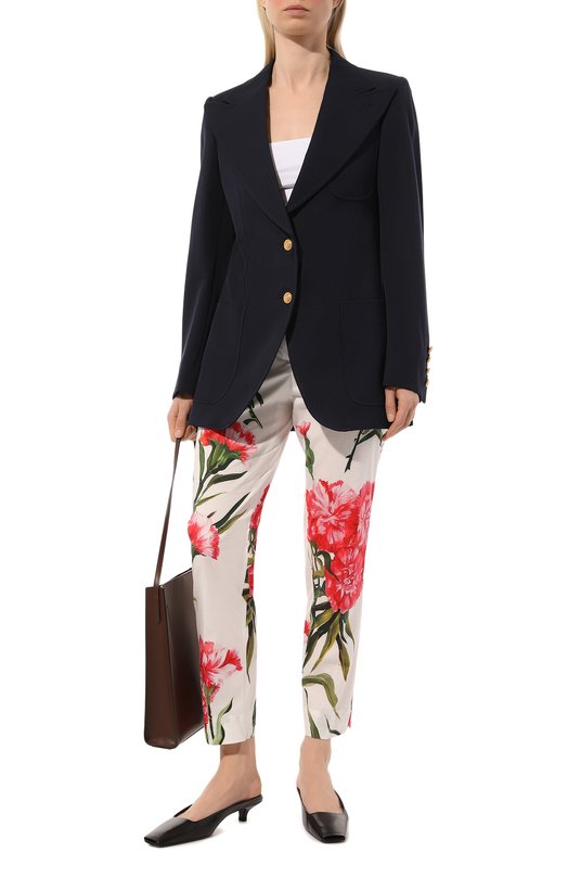 фото Хлопковые брюки dolce & gabbana