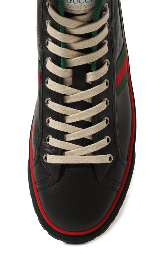 фото Кожаные кеды tennis 1977 gucci