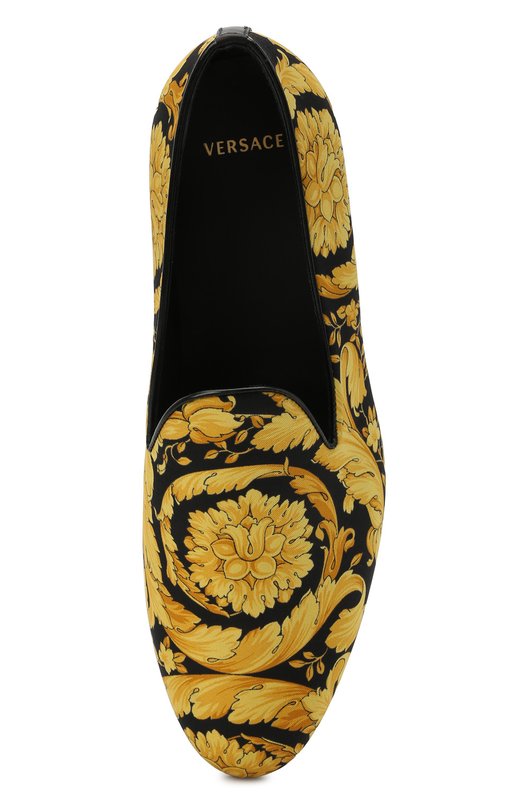 фото Текстильные лоферы versace