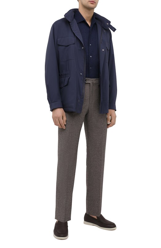 фото Хлопковая рубашка loro piana