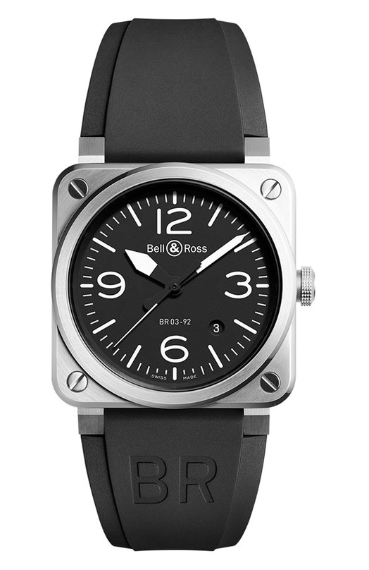 фото Часы br 03-92 steel bell & ross