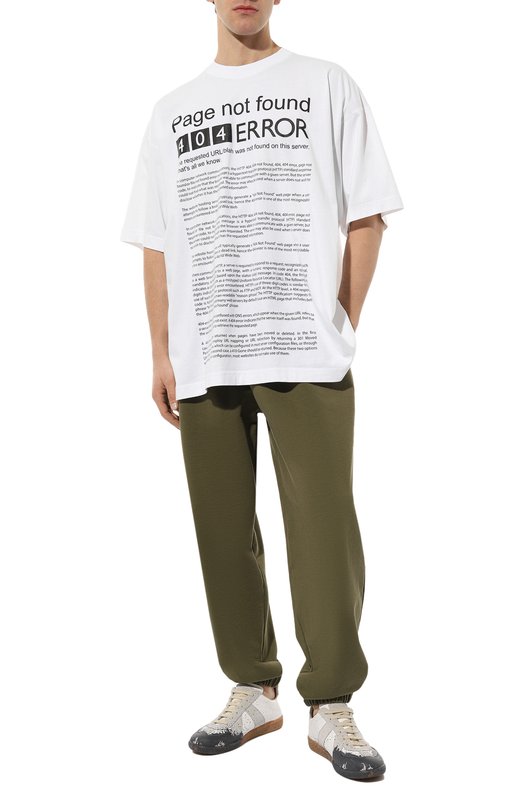 фото Хлопковая футболка vetements