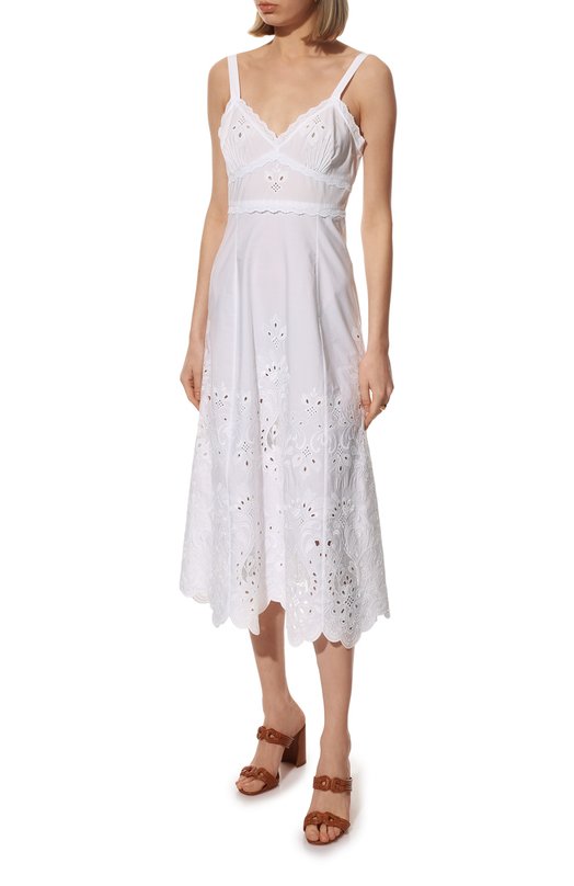 фото Хлопковое платье dolce & gabbana