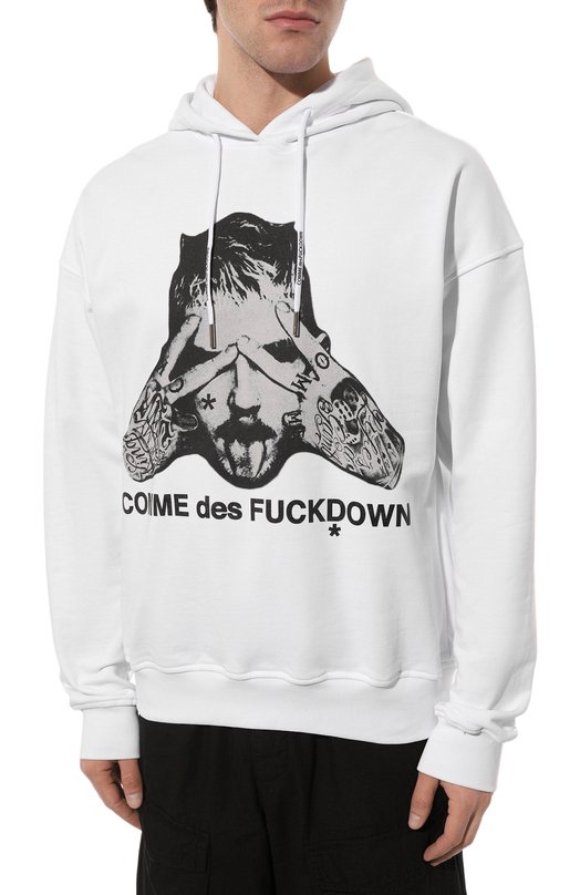 фото Хлопковое худи comme des fuckdown