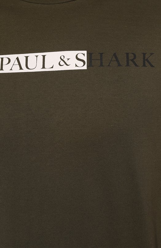 фото Хлопковая футболка paul&shark