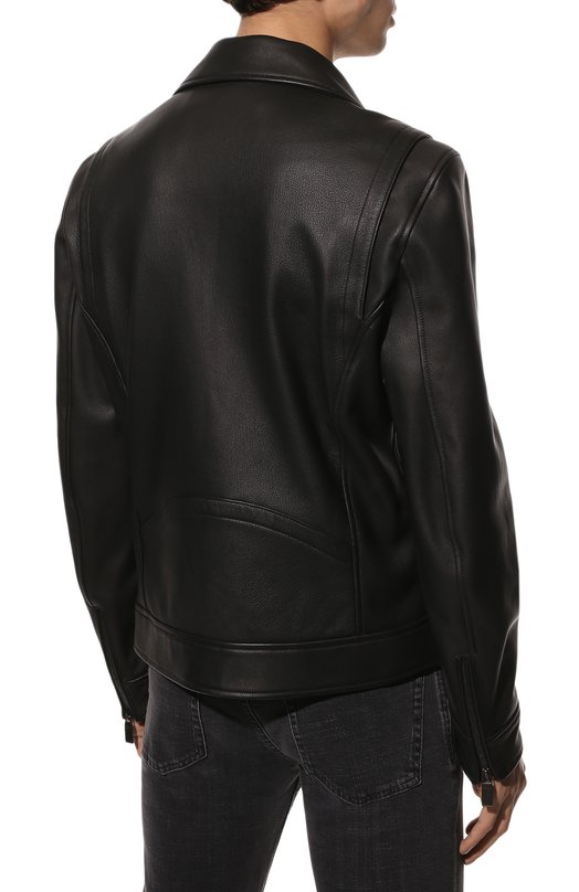 фото Кожаная куртка canali