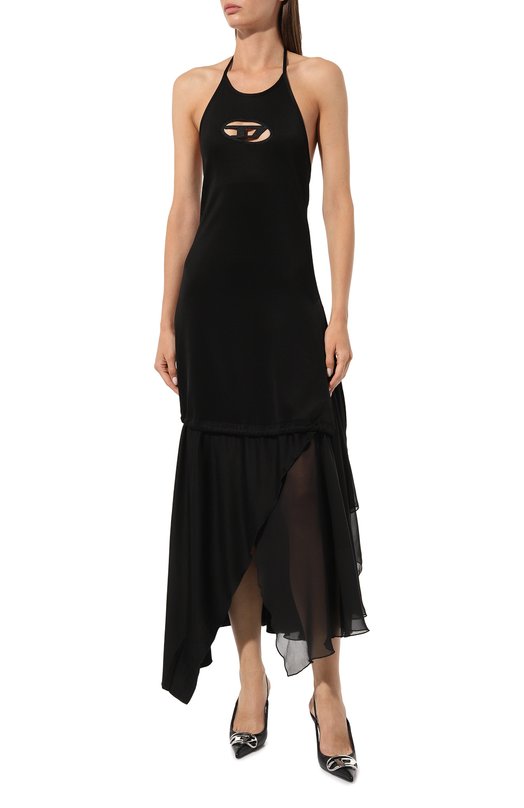 фото Платье из вискозы и хлопка diesel