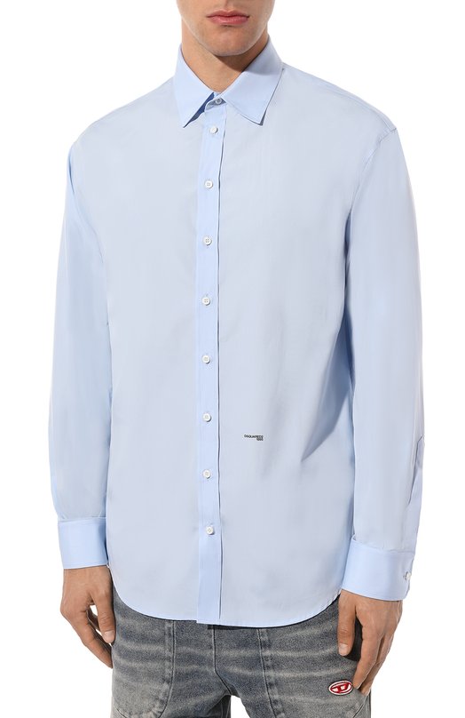 фото Хлопковая рубашка dsquared2