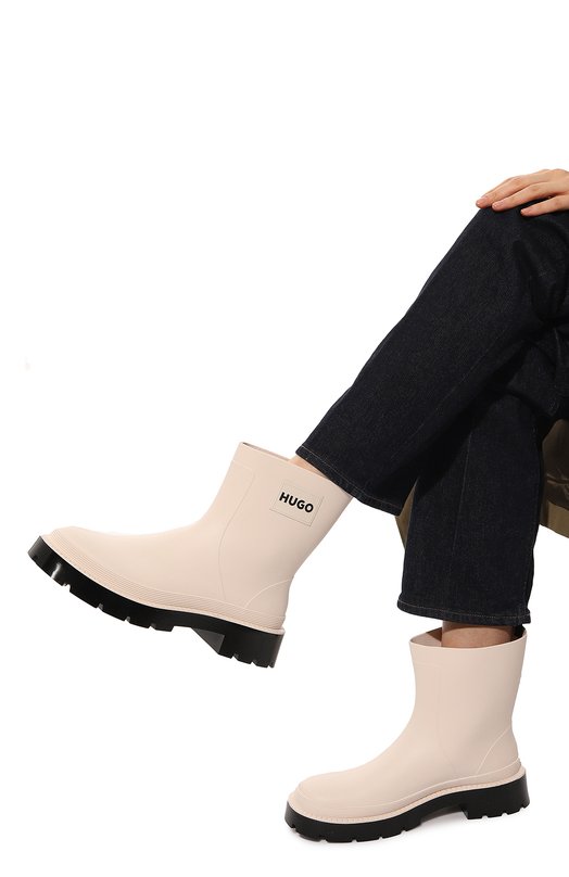 фото Резиновые полусапоги hugo