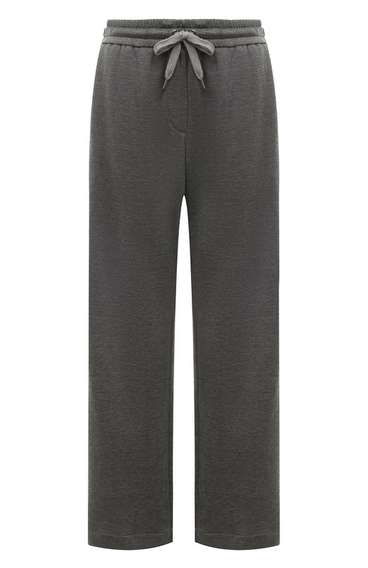 фото Брюки из хлопка и шелка brunello cucinelli