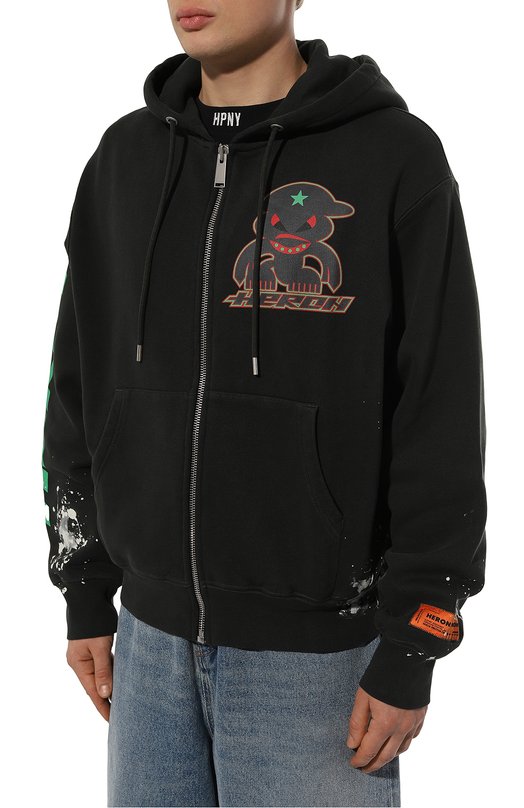 фото Хлопковая толстовка heron preston