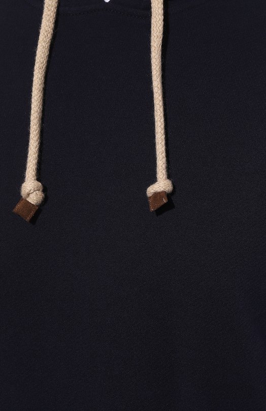 фото Хлопковое худи brunello cucinelli