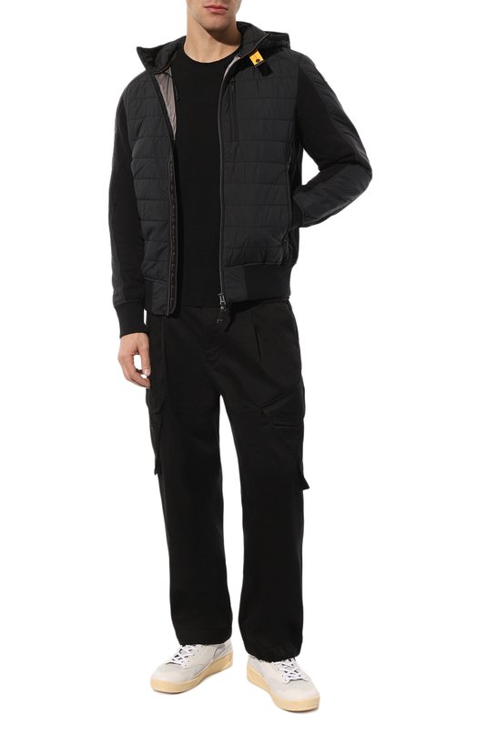 фото Комбинированная толстовка parajumpers