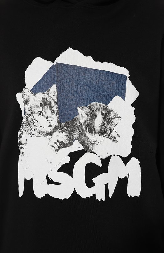 фото Хлопковое худи msgm