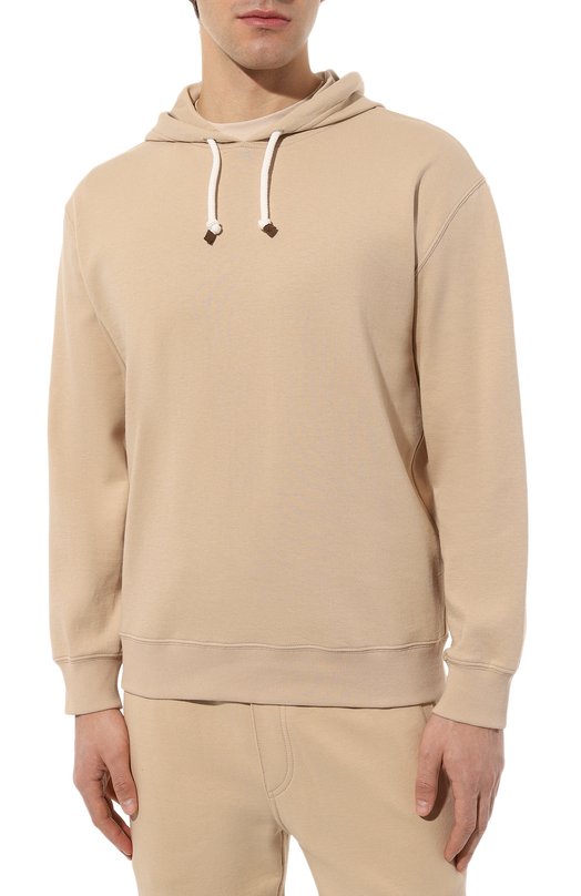 фото Хлопковое худи brunello cucinelli
