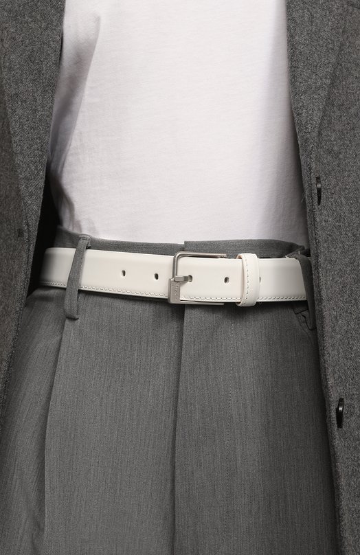 фото Кожаный ремень maison margiela