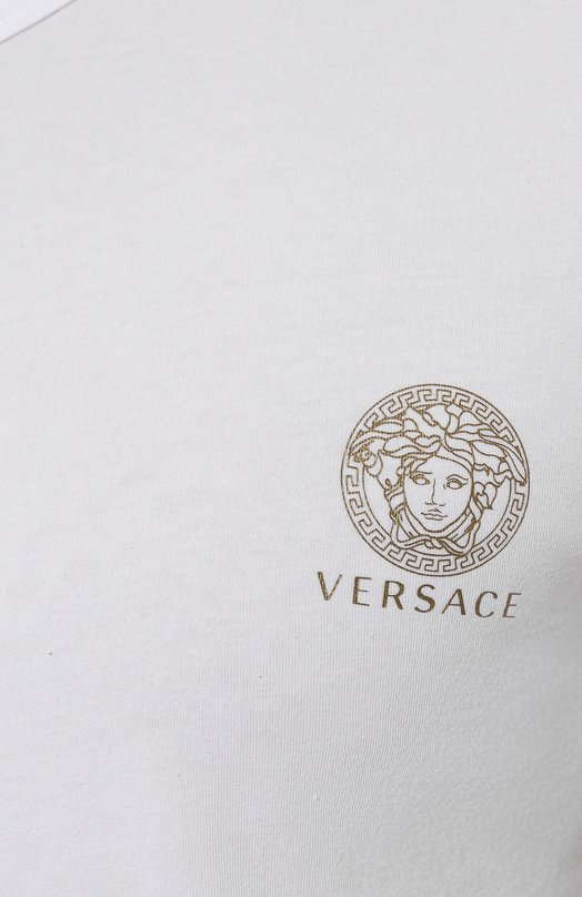 фото Хлопковая футболка versace