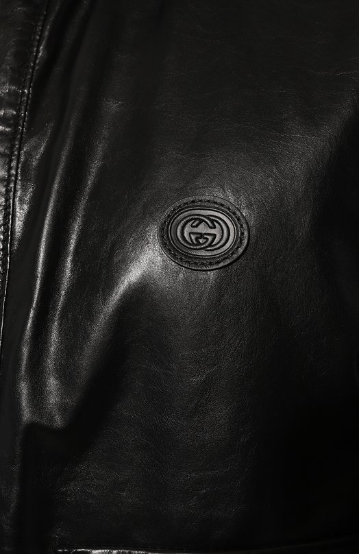 фото Кожаная куртка gucci