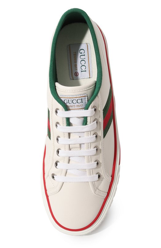 фото Кожаные кеды tennis 1977 gucci