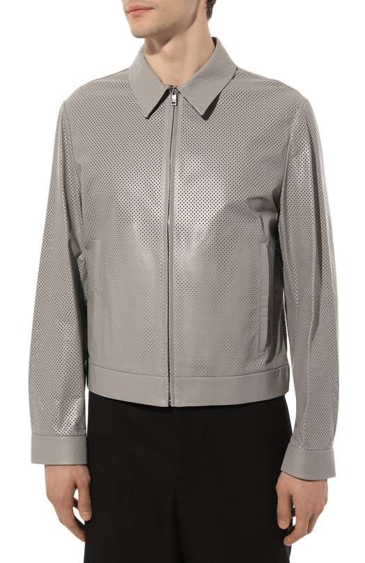 фото Кожаная куртка prada