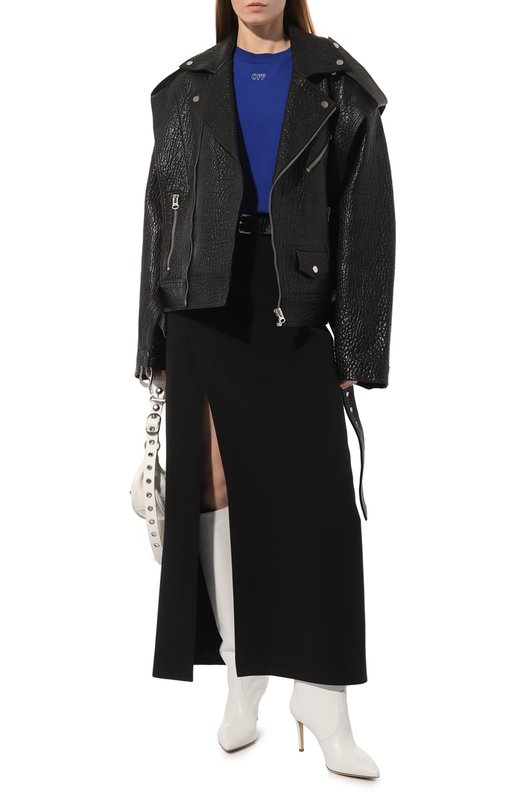 фото Хлопковая футболка off-white