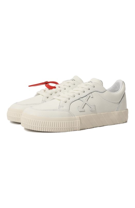 фото Кожаные кеды vulcanized off-white