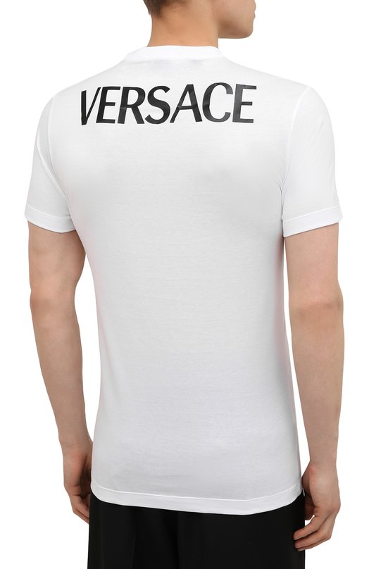 фото Хлопковая футболка versace