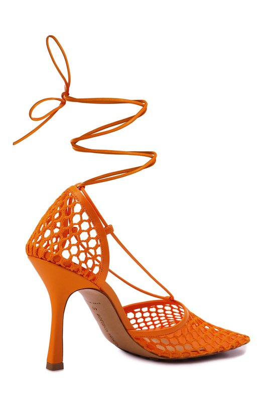 фото Текстильные босоножки stretch bottega veneta