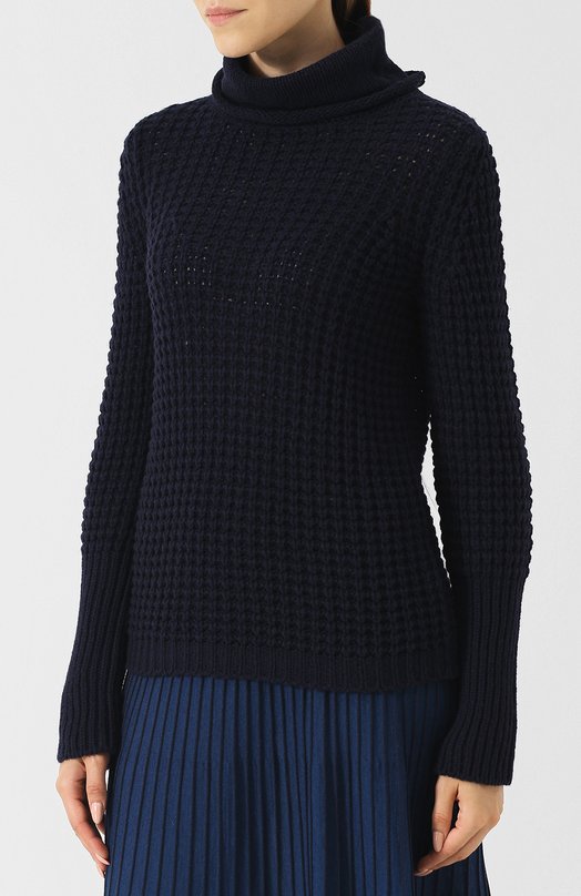 фото Вязаный пуловер из смеси шерсти и кашемира giorgio armani