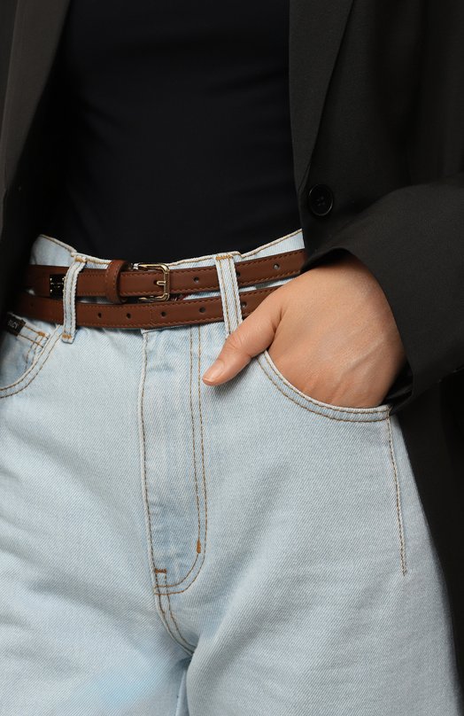 фото Кожаный ремень dolce & gabbana