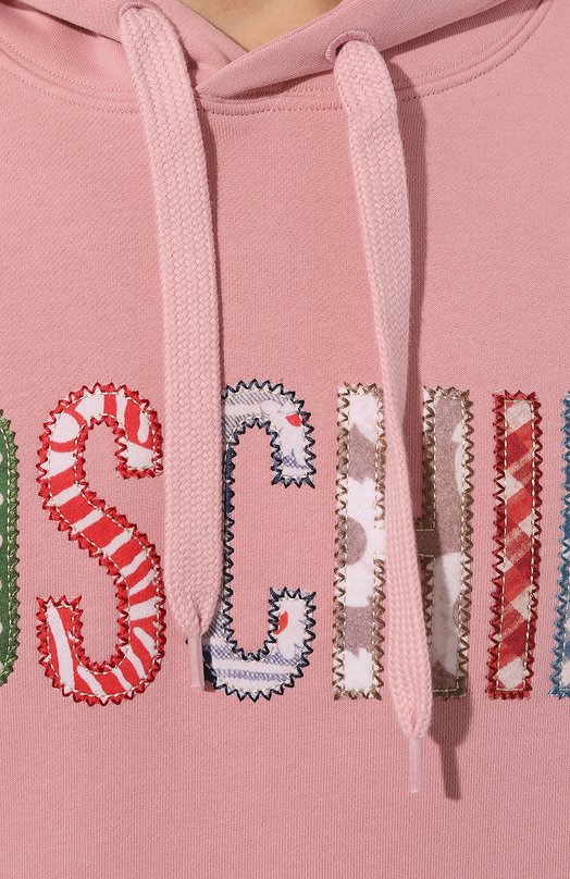 фото Хлопковое худи moschino