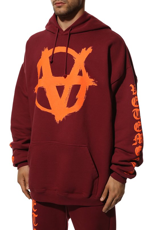 фото Хлопковое худи vetements