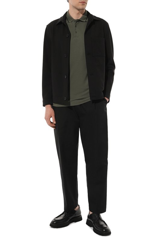 фото Хлопковое поло ea 7