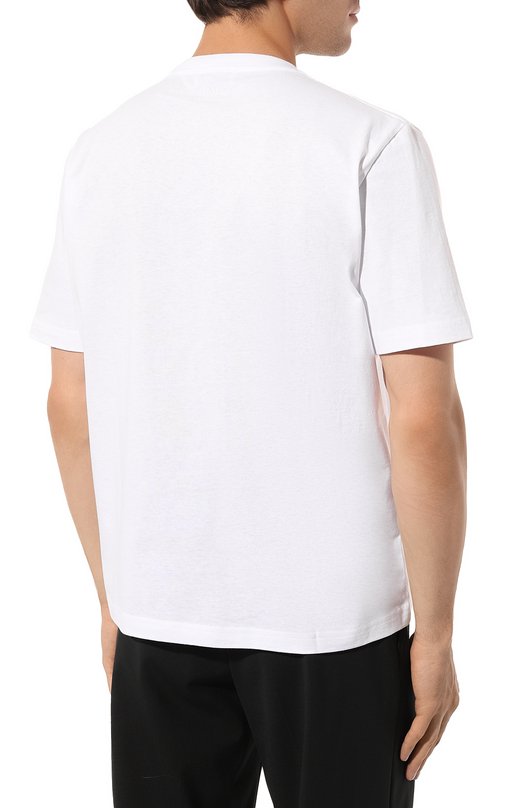 фото Хлопковая футболка lanvin