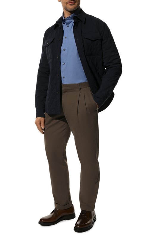 фото Хлопковая рубашка brioni