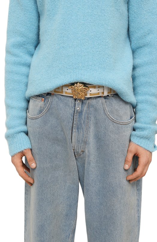 фото Текстильный ремень versace