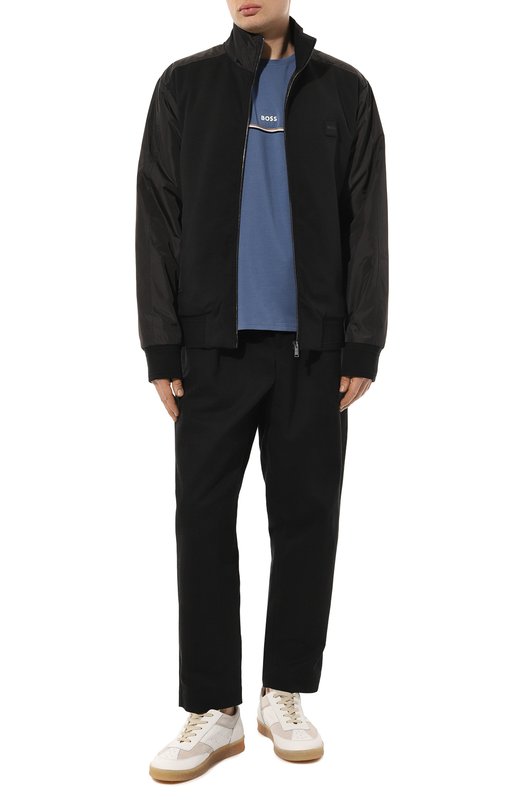 фото Хлопковая футболка boss