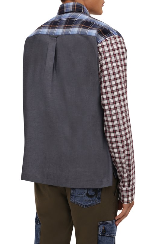 фото Хлопковая рубашка dolce & gabbana