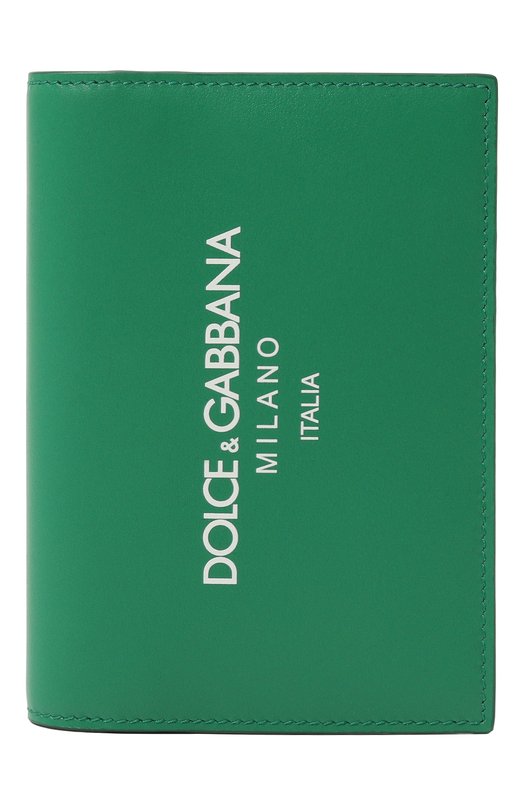 фото Кожаная обложка для паспорта dolce & gabbana
