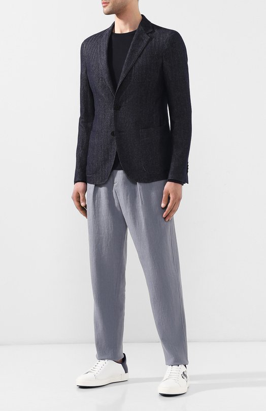 фото Льняные брюки giorgio armani