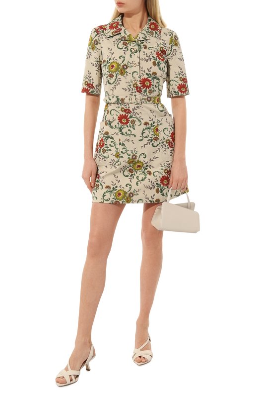 фото Хлопковое платье gucci