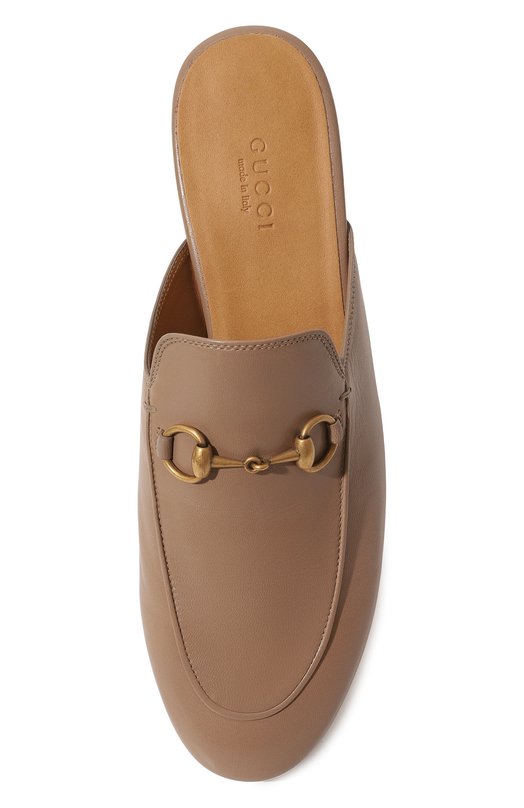 фото Кожаные сабо princetown gucci