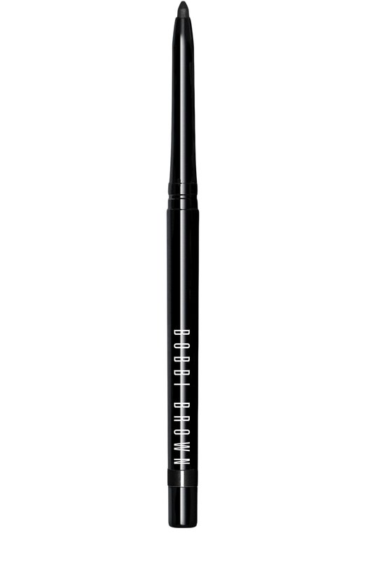 фото Гелевая подводка для век, оттенок в карандаше, оттенок pitch black bobbi brown