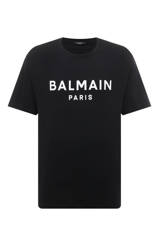 фото Хлопковая футболка balmain